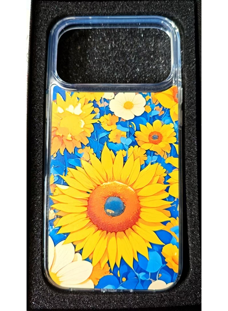 Iphone17-ProMax 3 in 1 TPU + PC Overmolding Magnetic Creative Design Phone Case