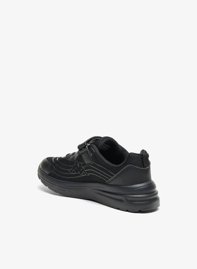 Kappa Boys' Mesh Textured Walking Shoes with Hook and Loop Closure - Image 3