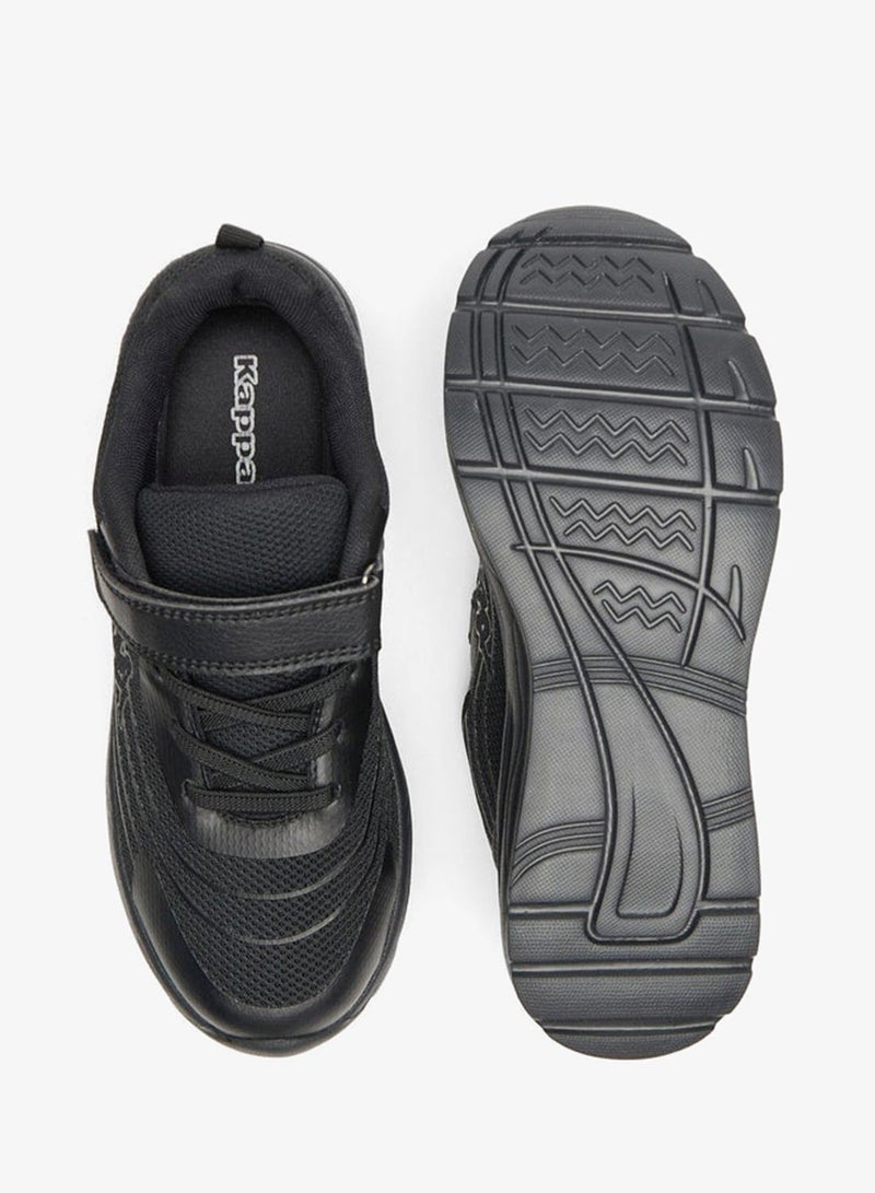 Kappa Boys' Mesh Textured Walking Shoes with Hook and Loop Closure - Image 4