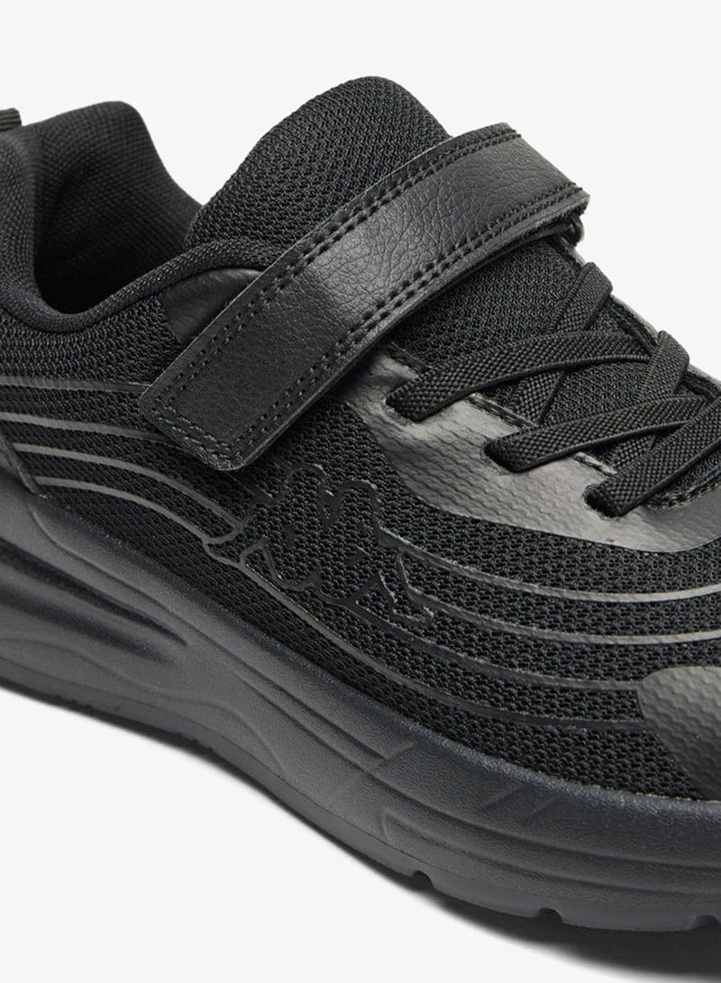 Kappa Boys' Mesh Textured Walking Shoes with Hook and Loop Closure - Image 5