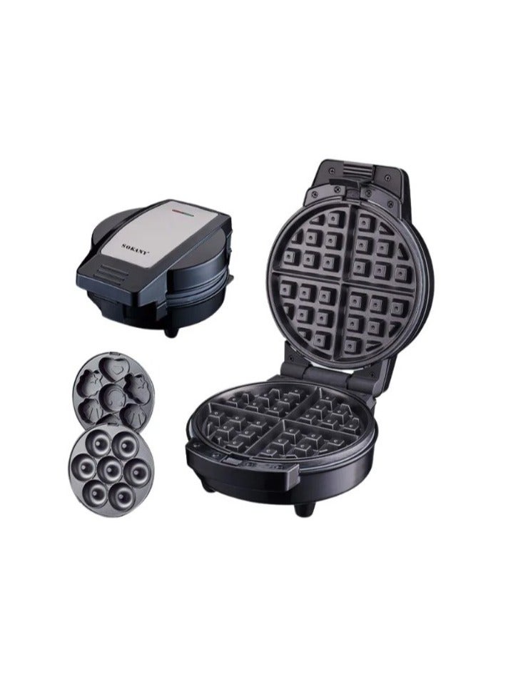 SK-08006 Waffle maker 3*1 600 Watt