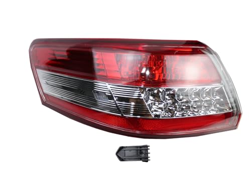 LEVANLIGHT Outer Rear Tail Brake Light Lamp Tail Light Compatible with 2010-2011 Toyota Camry XLE SE LE |Include LED | TO2804106/8156006340 (Left Driver Side) - Image 2