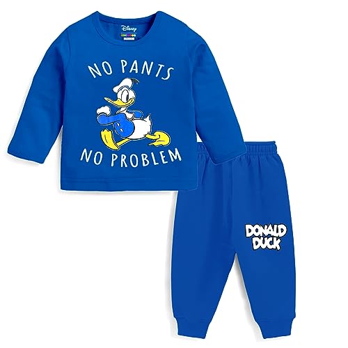 Kuchipoo Baby Boy Regular Fit Cotton Printed T-Shirts and Pyjamas Set (Disney-PSUT-104, 12-18 Months, Multi-Colored) - Image 4