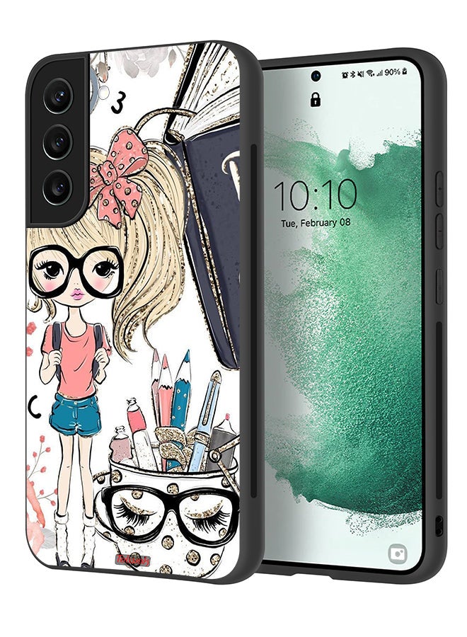 Tolwak Samsung Galaxy S21 FE 5G Protective Case Cover Unicorn Girl Art - Image 1