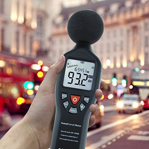 GAIN EXPRESS Decibel Meter Sound Level Meter Recorder Digital dB Meter Professional Noise Meter Detector Monitor 30dB to 130dB Portable SPL Decibel Meter with Data Logging for Home, Office, Outside - Image 2