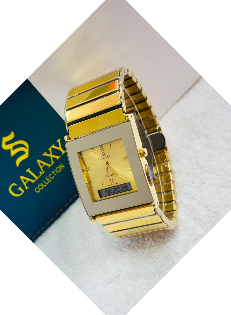 جالاكسي ساعة يد فاخرة مقاومة للماء ملونة رخيصة بشعار مخصص للرجال ساعة يد رياضية من السيراميك الحيوي من البولي كربون - Image 3