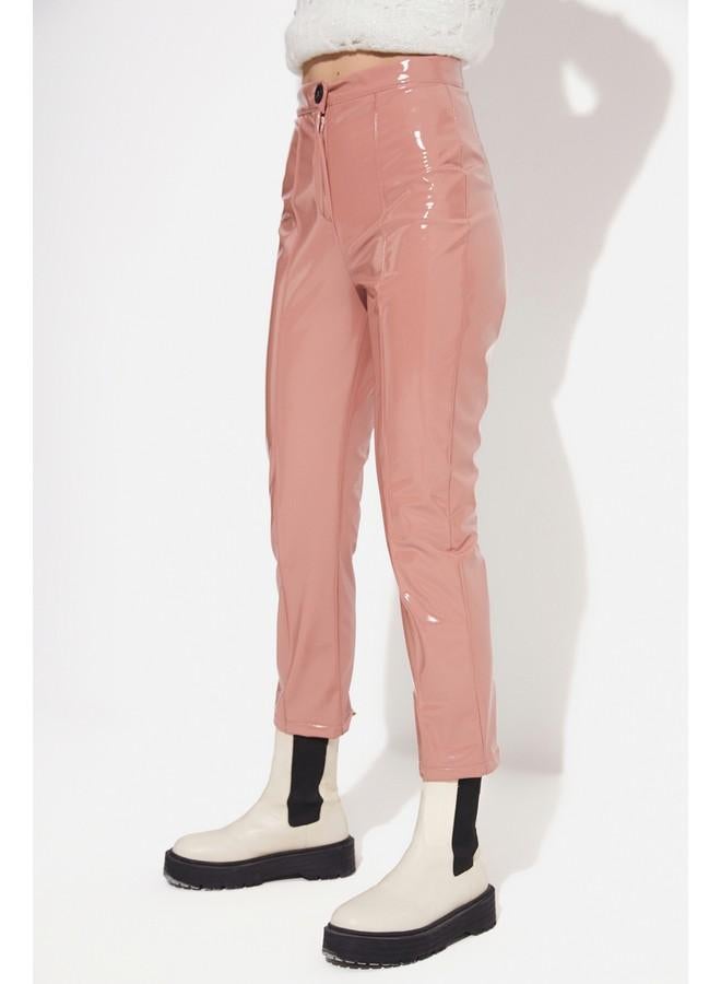 جون بنطلون جلد لامع براءة اختراع يونيو بودرة - Image 4