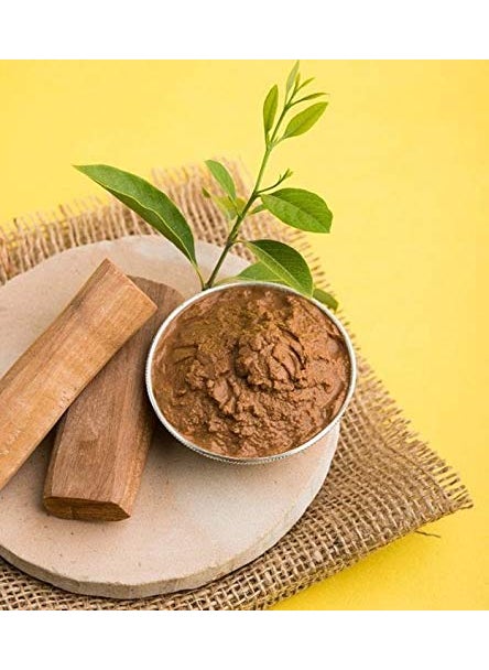 STLYZ STLYZ Sandalwood Rubbing Stone with Natural Sandalwood Stick Chandan Pata Board Chakla with Chandan Stick  - Image 3
