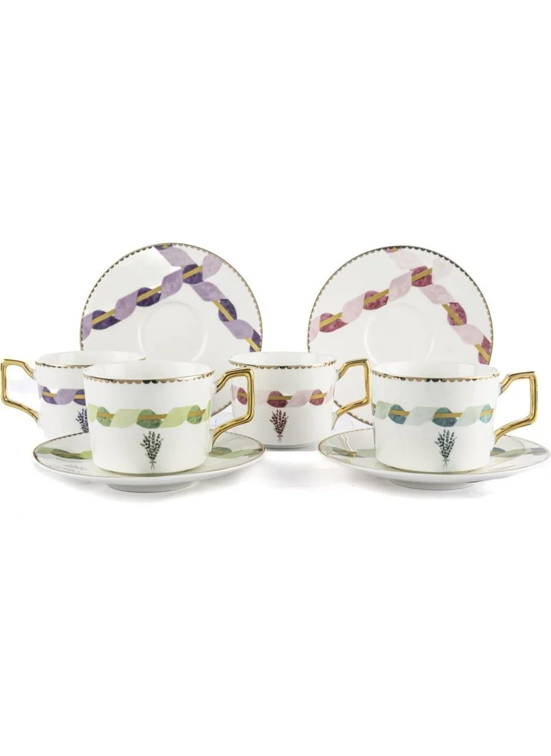 Mikasa Moor Lavander 4-Piece Teacup Set 200CC