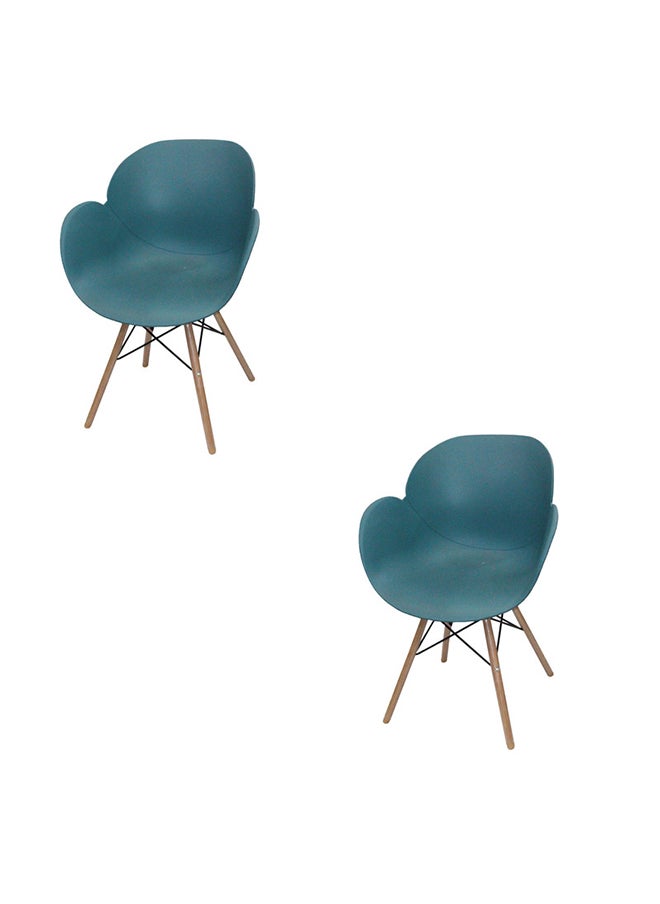 JILPHAR FURNITURE Jilphar Furniture Fiber Plastic Dining Chair  1271C set of 2pcs 