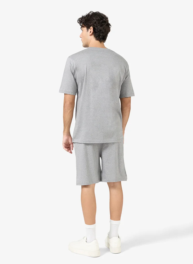 Seventy Five Basics T-Shirt & Shorts Set