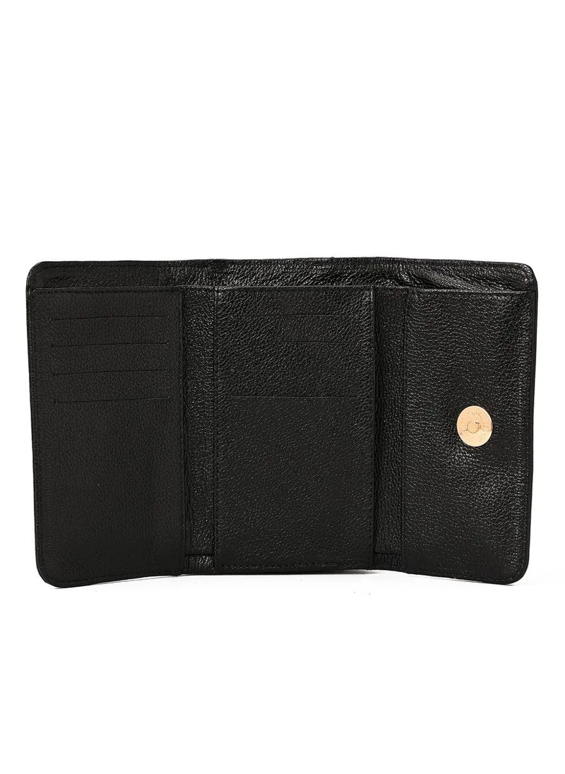 Carmen Steffens Wallet Featuring CS Logo with Crystals