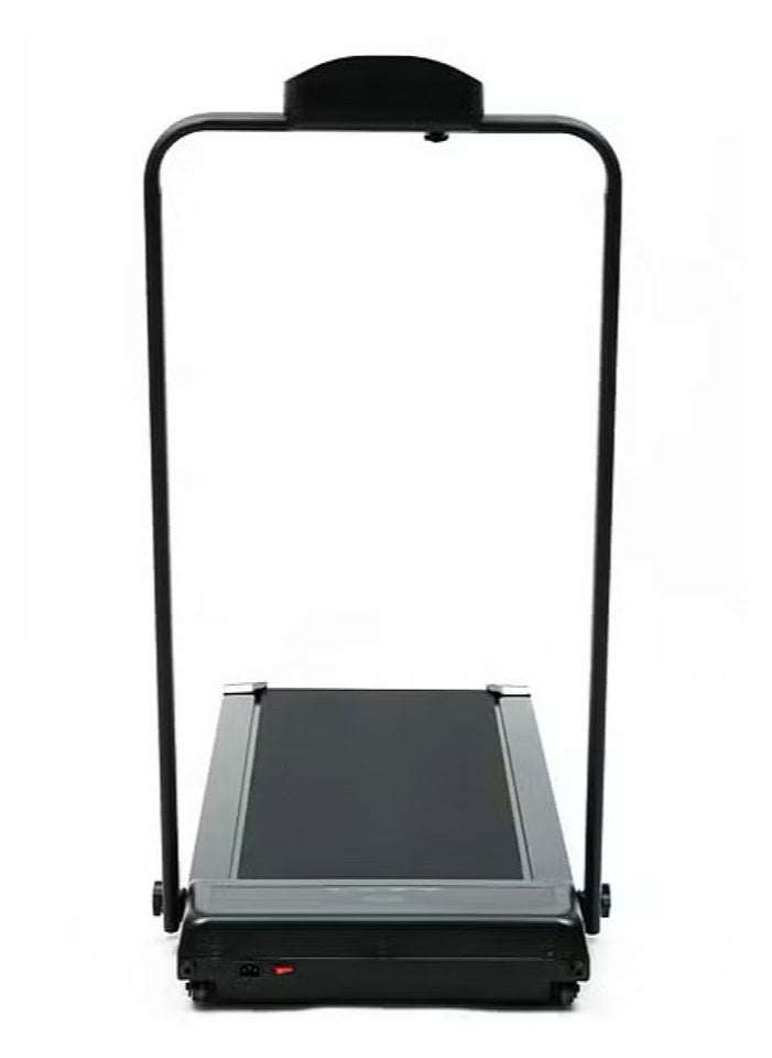 Fitness World - Universal Hydraulic Treadmill 90kg Capacity 1.75HP 2-in-1 Foldable 2-Level Manual Incline with Remote Control, Equipped with iPad Holder and Wheels for Easy Movement, No Noise During Exercise, Aerobic Exercise to Easily Burn Fat, Display LED Display Contents (Speed/Time/Distance/Calories), Speed ​​Range 1-6KM/H - Image 1