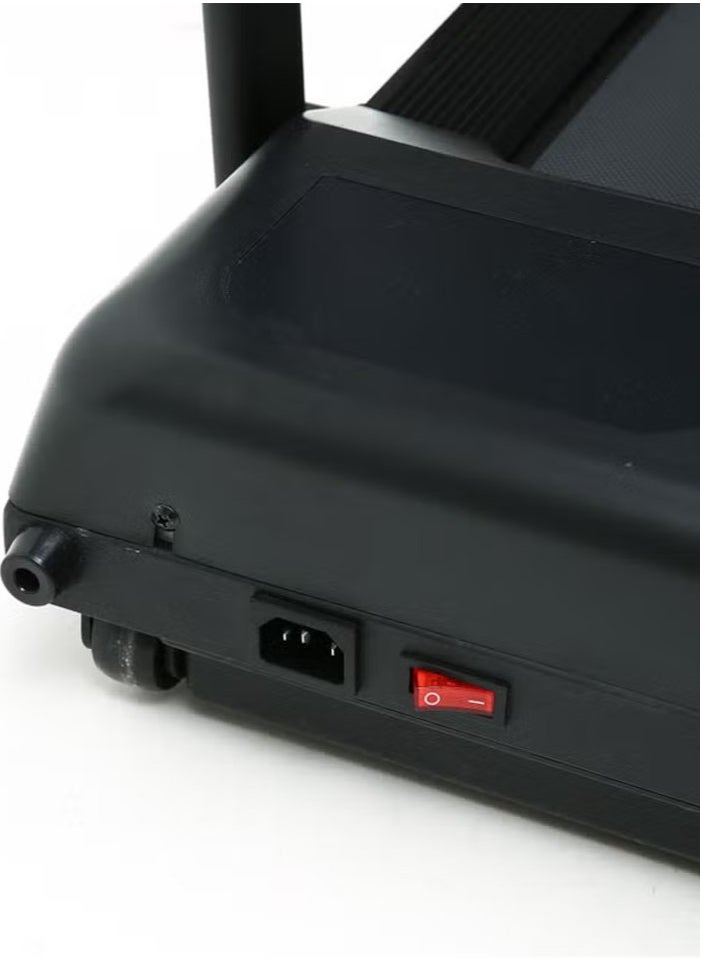 Fitness World - Universal Hydraulic Treadmill 90kg Capacity 1.75HP 2-in-1 Foldable 2-Level Manual Incline with Remote Control, Equipped with iPad Holder and Wheels for Easy Movement, No Noise During Exercise, Aerobic Exercise to Easily Burn Fat, Display LED Display Contents (Speed/Time/Distance/Calories), Speed ​​Range 1-6KM/H - Image 1