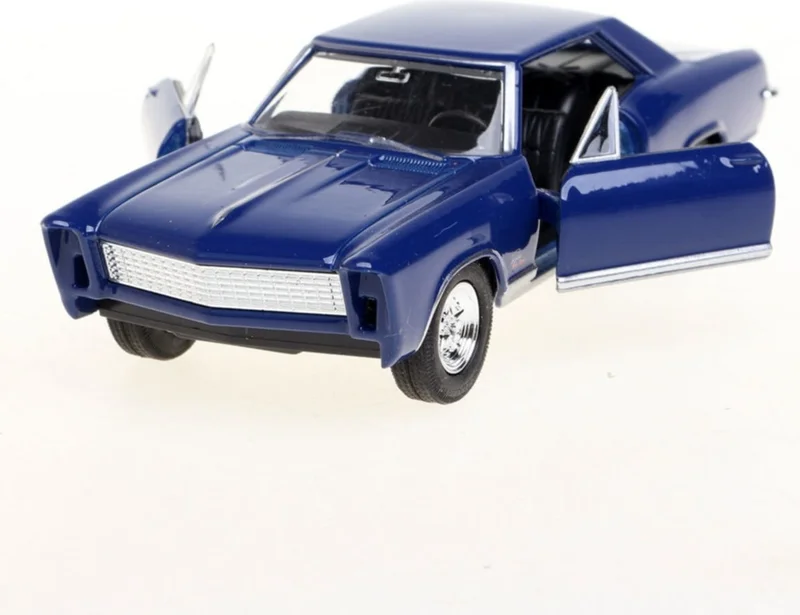 Toprock Store 1:36 1965 Buick Riviera Scale - Dark Blue
