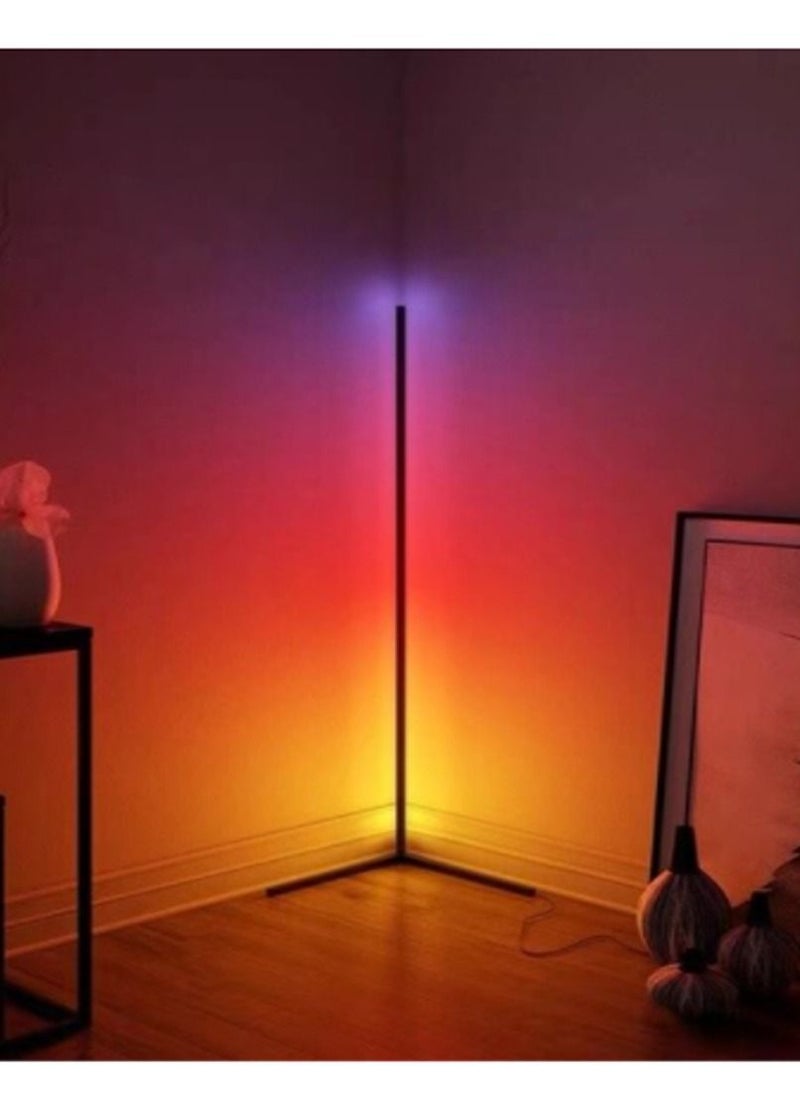 Vmax - Led multicolour floor light with remote , corner ambient colour changing standing light - Image 1
