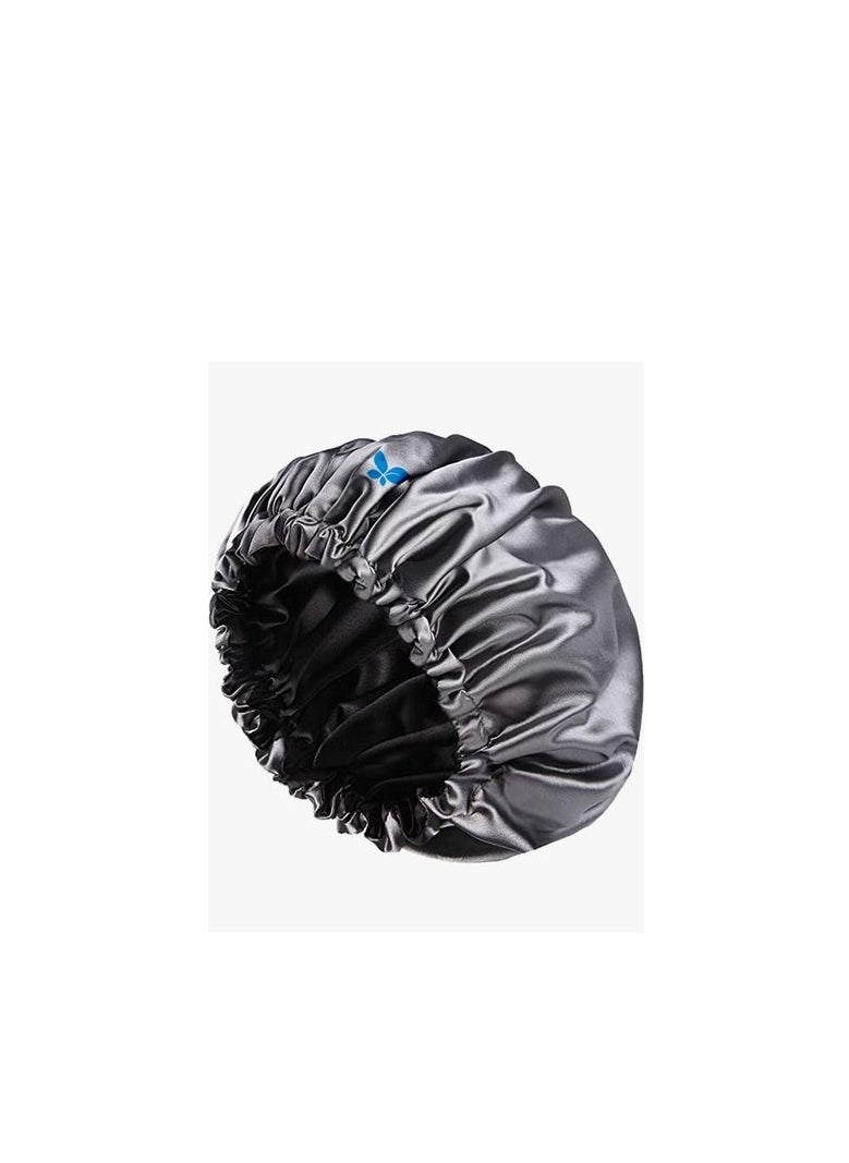 Bless Satin bonnet - Grey  - Image 1