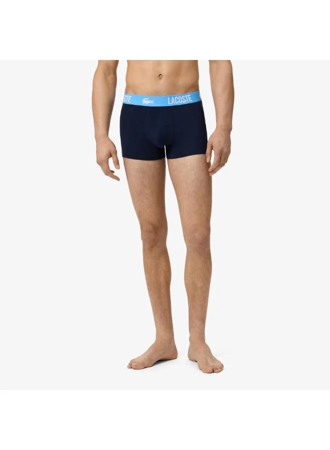 لاكوست 5-Pack Logo Waist Stretch Trunks