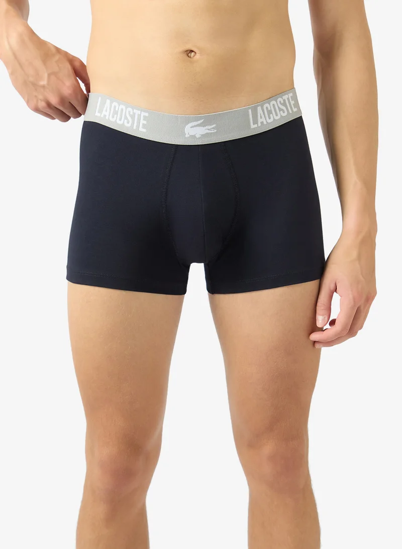 Lacoste 5-Pack Logo Waist Stretch Trunks
