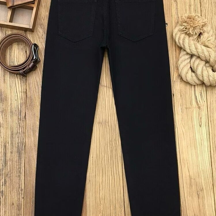 Unisex Classic Denim Jeans Loose Fit Daily Outdoor Wear - Image 3