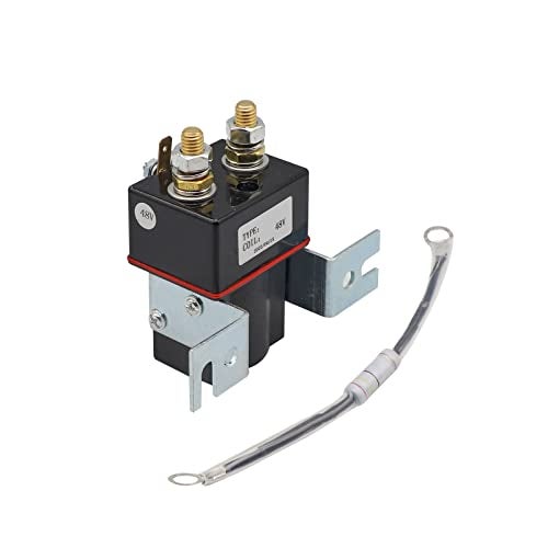 Panglong Club Car 48V 4 Terminal Albright Solenoid Coil with Resistor Assembly for 1995-Up DS and 2004-2008 Precedent Golf Carts OEM# 101908701 102774701 5722 - Image 1