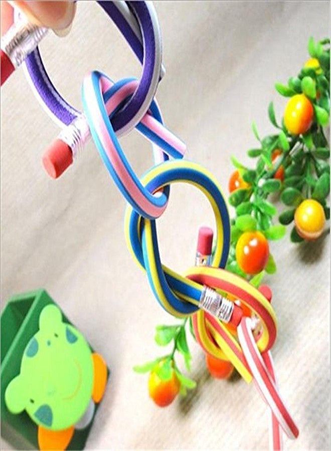 Haawooky 35 Pieces Flexible Soft Pencil Magic Bend Pencils for Kids Children School - Image 4