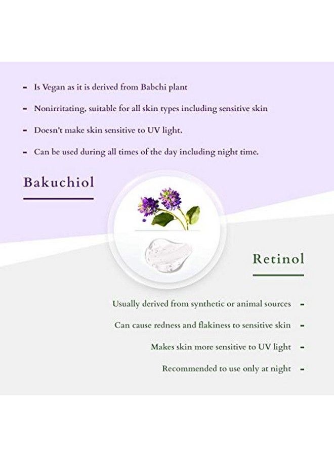 Lotus Organics+ - Bakuchiol Plant Retinol Face Cream ; 100% Organic Bakuchiol ; Spf 20 ; Pa+++ ; Sulphate & Paraben Free ; All Skin Types ; 50G - Image 1