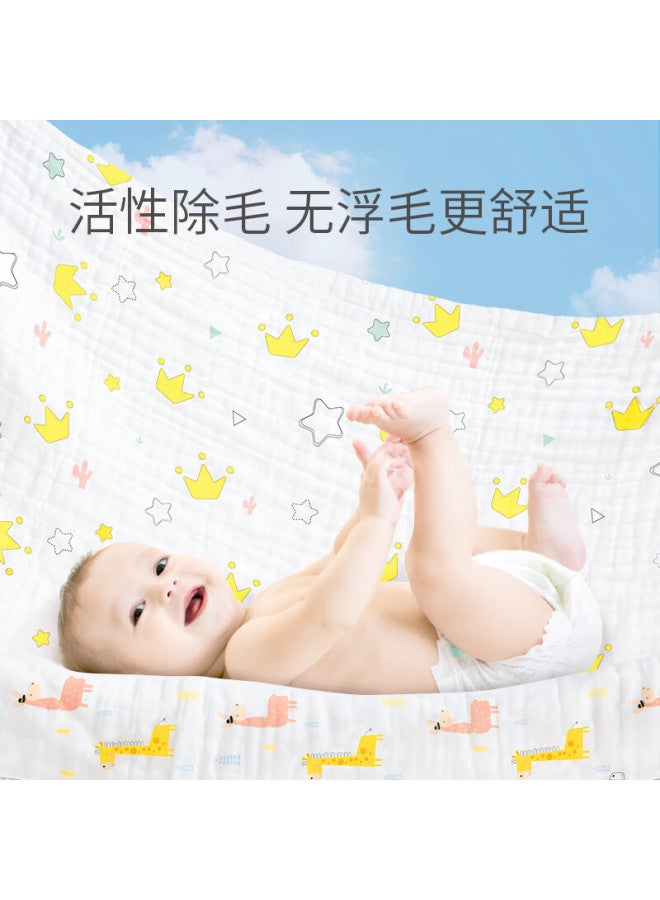 Baber'S Babybox 6-layer Pure Cotton Baby Gauze Bath Towel Class A Newborn Baby Children Bath Towel 110*110cm - Image 2