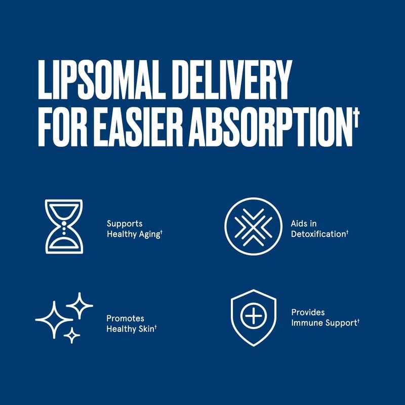 Bulletproof Liposomal Glutathione Force Antioxidant Capsules 30 Count Supplement for Liver Health and Immune Support 30 Servings - Image 5