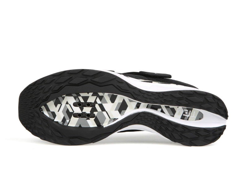TIEM Slipstream - Black Geometric - Indoor Cycling Shoe, SPD Compatible (Women's Size 6) - Image 5