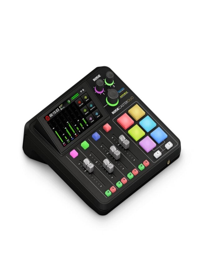 RODE RØDECaster Duo Integrated Audio Production Studio RCDUOG BLACK - Image 1