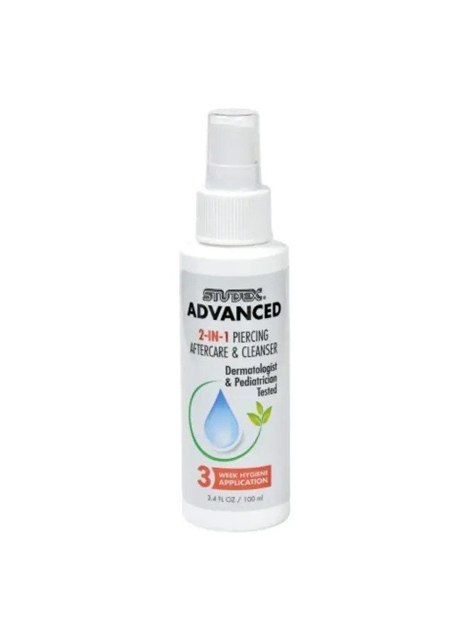 Studex Advance 2In1 Piercing Aftercare & Cleanser 100Ml