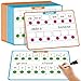 Laffunz 12 Packs Phonemic Awareness Dry Erase Board Speech Therapy Material Dry Erase Phonics Games Flash Cards Elkonin Boxes Science of Reading Spelling Manipulatives Classroom Materials Must Have - Image 2