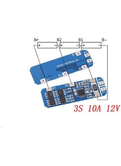 Hobi Mechatronics 3s 10A Bms 11.1V 18650 Lithium Lipo Battery Charge Protection Module - pzsku/ZE7571F2CC406A4E6A17DZ/45/_/1737160364/f77cb7da-d5b9-4b22-9dfd-1eb7c33fcd4d