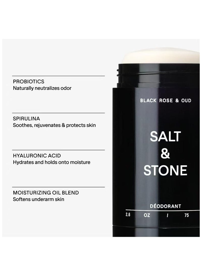 Salt & Stone Deodorant | Extra Strength Natural Deodorant for Women & Men | Aluminum Free with Seaweed Extracts, Shea Butter & Probiotics (Mini Deodorant Discovery Set) - Image 2