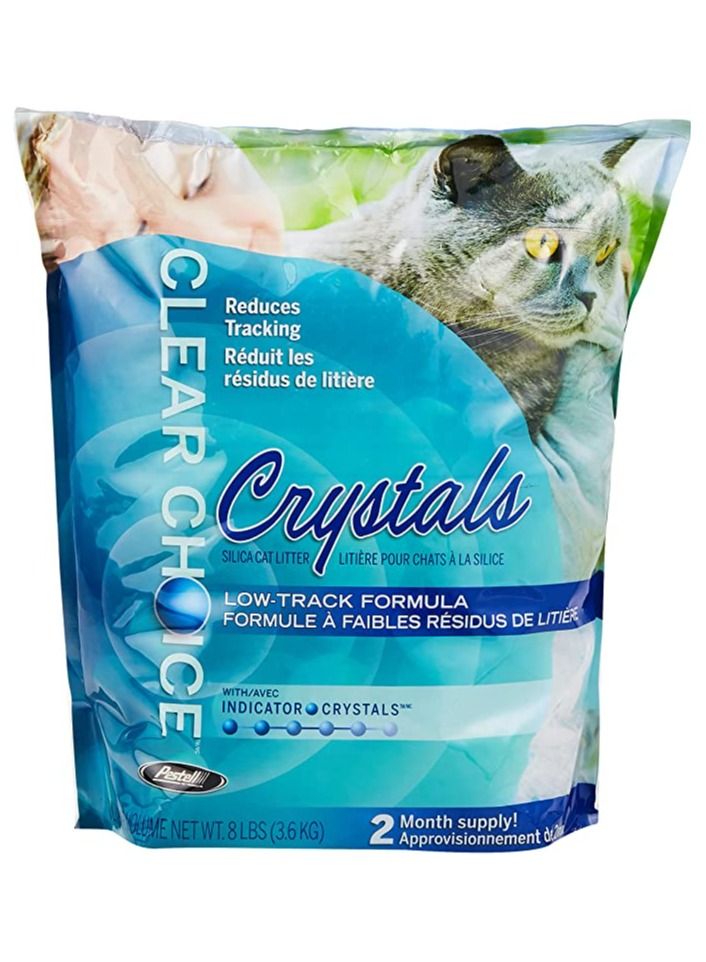 Crystal Cat Litter White 7.6 Litres 3.6 Kg