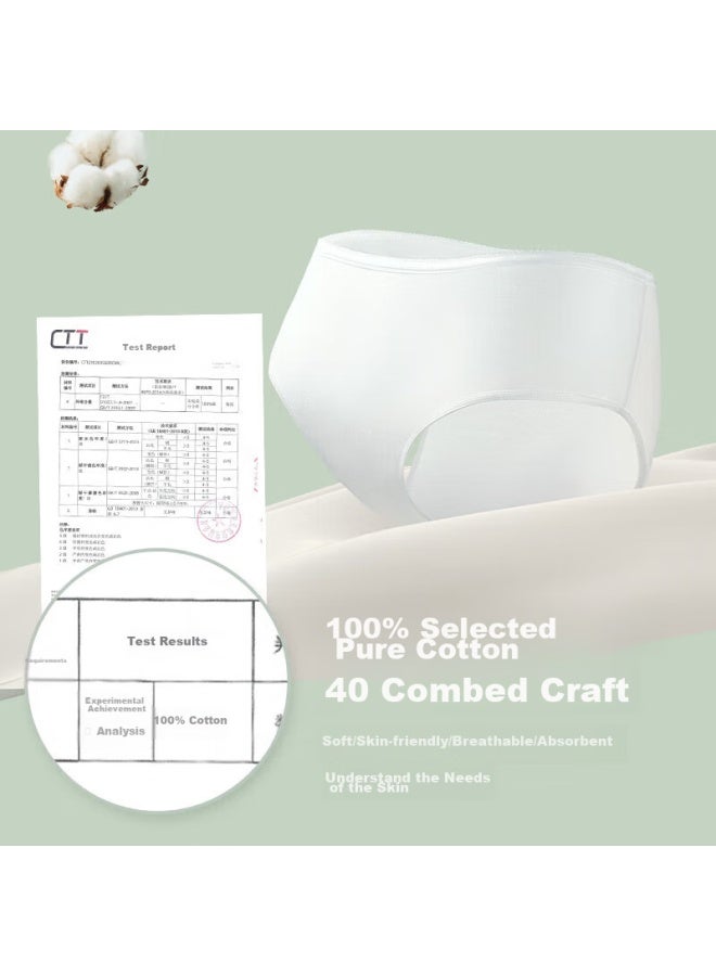 Sometimes, Disposable Cotton Underwear For Women, Sterile, Travel-friendly, Women's Shorts, Maternity, Postpartum, Large Size, Daily Use, 20 Pieces, M - Image 2