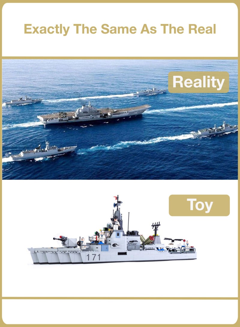 الأسطورة تويز 8026 مجموعة بناء مشاة البحرية التعليمية 693 قطعة - Image 4