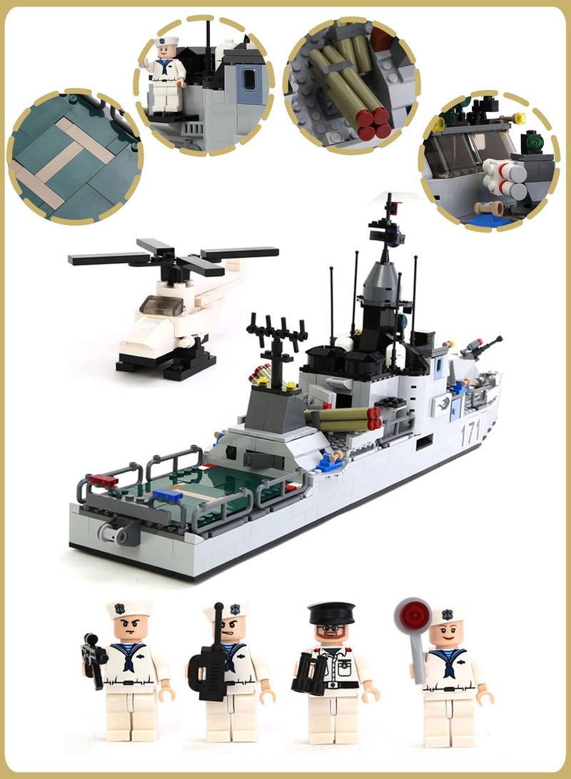 الأسطورة تويز 8026 مجموعة بناء مشاة البحرية التعليمية 693 قطعة - Image 5