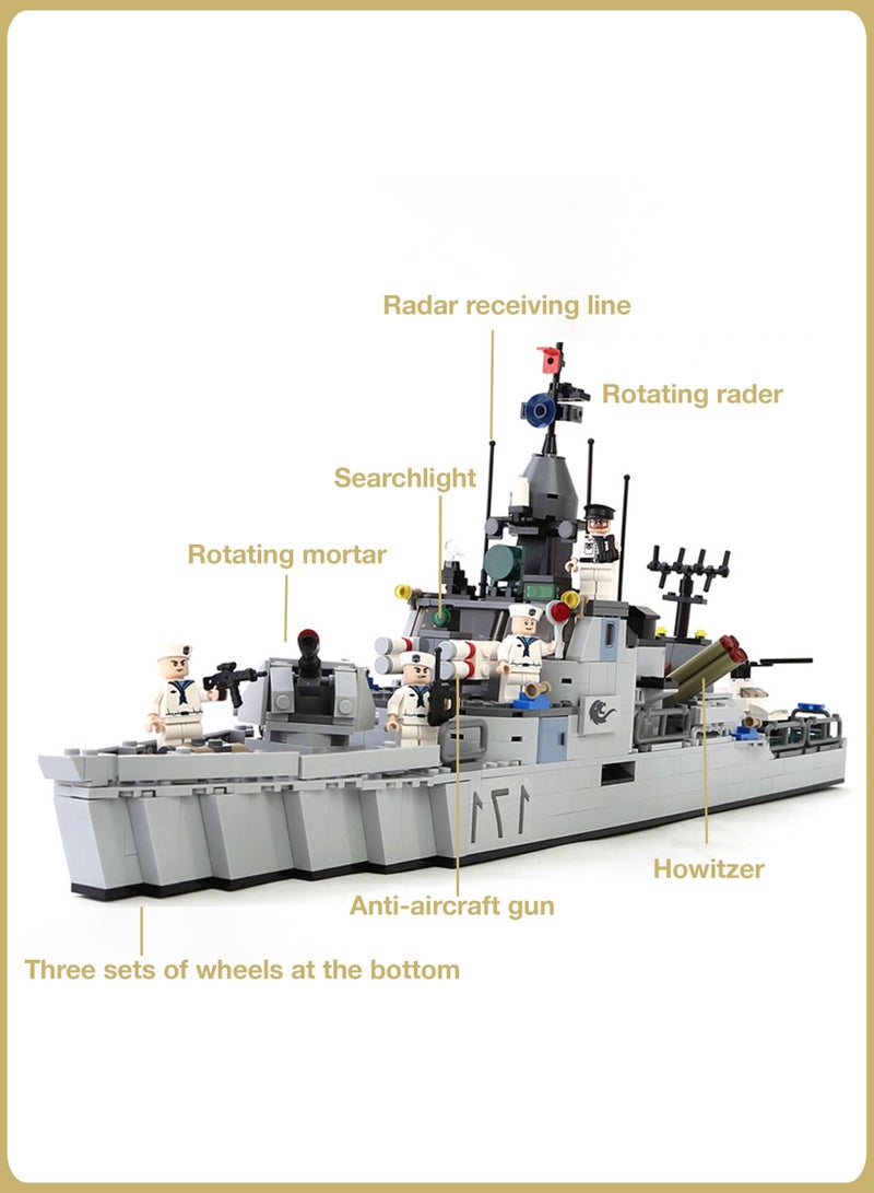 الأسطورة تويز 8026 مجموعة بناء مشاة البحرية التعليمية 693 قطعة - Image 3
