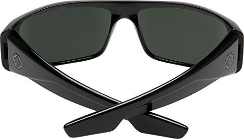 Spy Optic نظارات شمسية بولارية من سباي أوبتيك لوغان 670939038864، 60 مم (أسود/رمادي سعيد/أخضر بولار) - Image 5