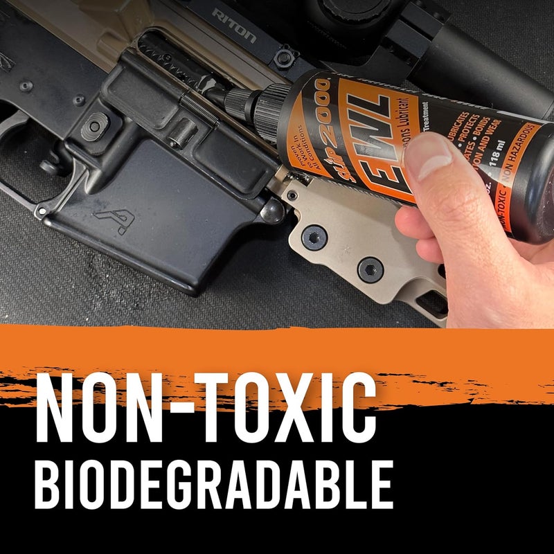 Slip2000 SLIP 2000 EWL CLP Gun Lube - Extreme Weapons Lubricant Synthetic Gun CLP Cleaner - 1oz Squeeze Bottle - Image 5
