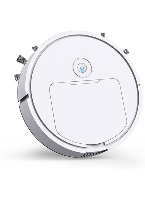 Robot Vacuum Cleaner Vacuum Cleaner Robot Smart Remote Control Wireless Floor Sweeping Cleaning Machine Dry And Wet For Home Vacuum Cleaners ( White)