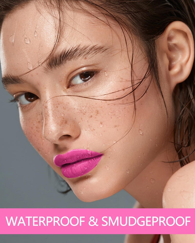 MAKI YIKA Pink Lipstick for Women Color Stay Long Lasting Lipsticks, No Smudge Matte Liquid Lipstick Transferproof Cruelty-Free Lip Color |First Class - Image 4