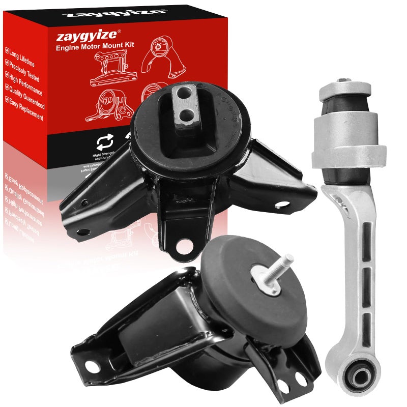 zaygyize 3Pcs Engine Motor Transmission Mount Set Compatible with Kia Sorento 33L at OnlyFWD 20162020 Replaces A71204 A71094 A71102 - Image 3