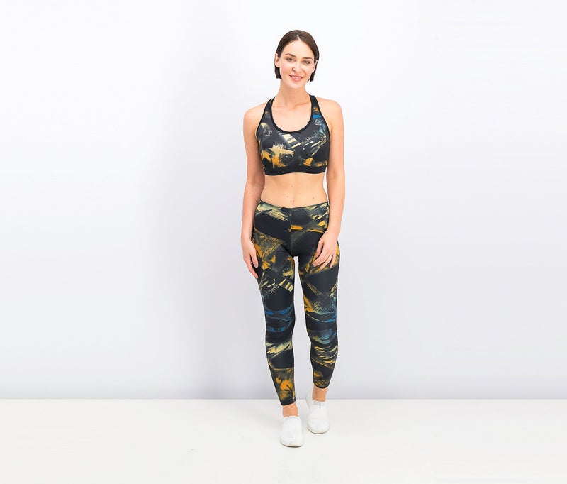 Reebok Women Training Bra, Black Combo  - Image 4