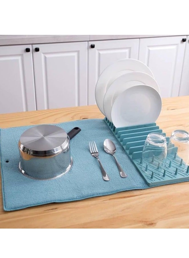 حصيرة تجفيف مع مطبقية - Image 3