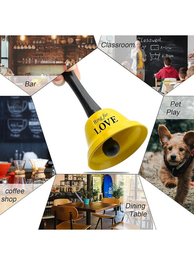 Ascension ascension Hand Bell Ring for Love Metallic Bell Ring for Love Cute Love Bell Ring Gift for Girlfriend Boyfriend Husband Wife Romantic Valentine's Day Gag Novelty Gifts Joke Game Prop (Random Colors)  - Image 5