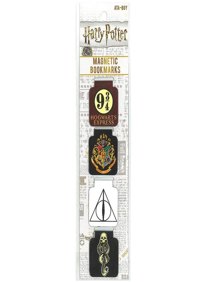 Ata-Boy Harry Potter Assortment #1 Set of 4 1" Magnetic Page-Top Bookmarks - Image 2
