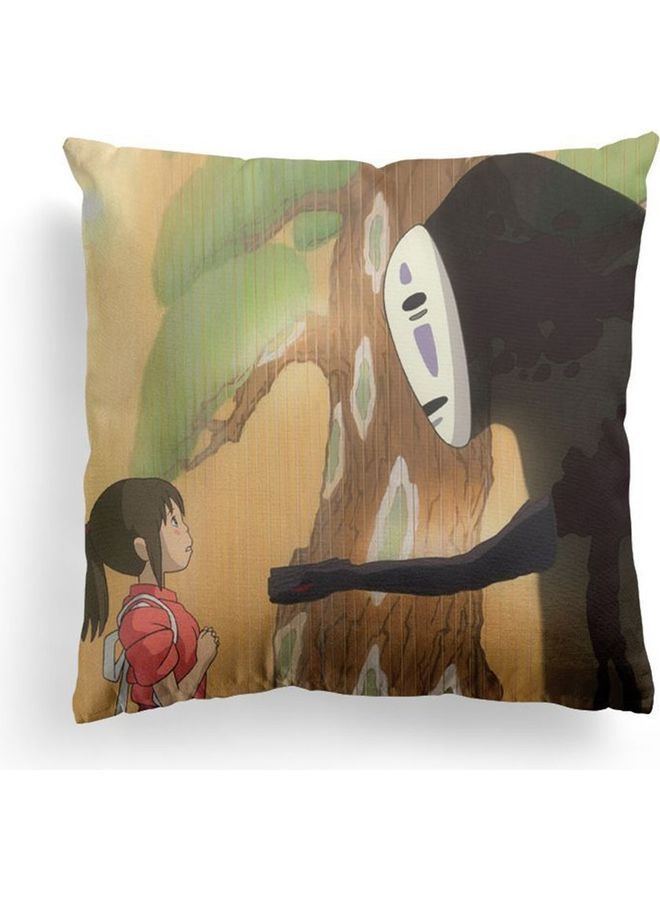 نيبمينينت غطاء وسادة ديكور بني/أسود/أخضر 45x45سم